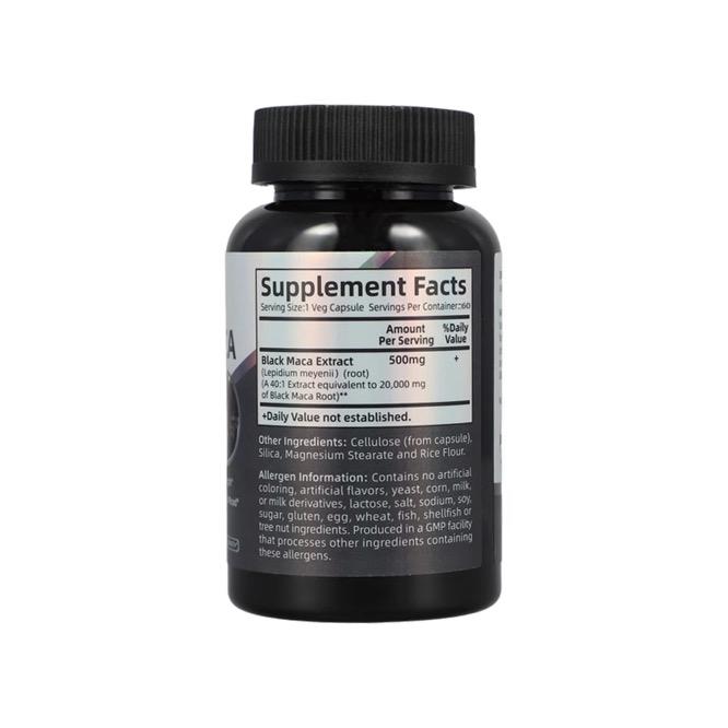 MACA NOIRE 20 000 MG – Puissance Masculine Absolue