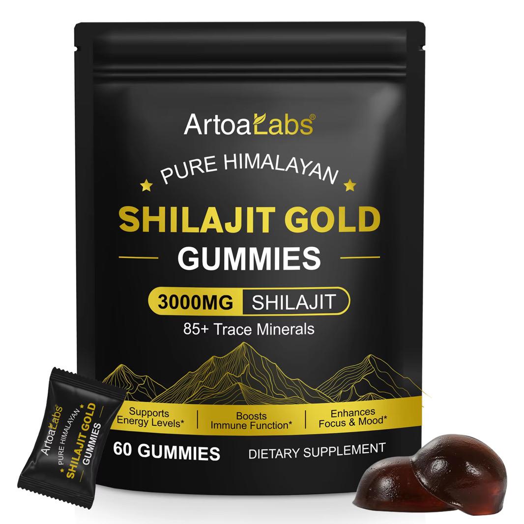 Shilajit Gummies – Vitalité et performance naturelle
