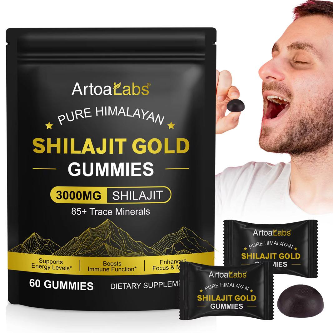 Shilajit Gummies – Vitalité et performance naturelle