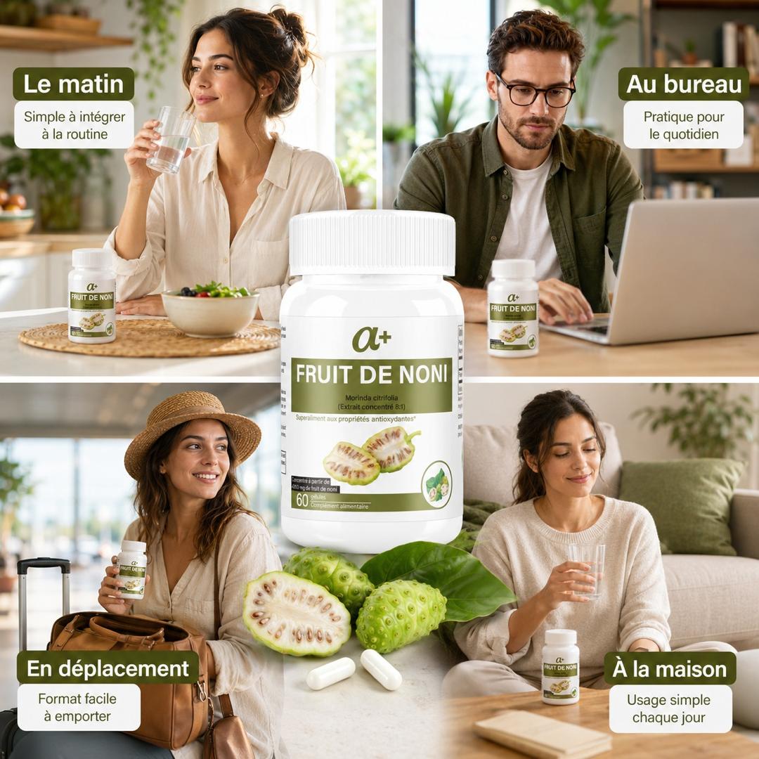 🌿 Noni 3000 mg – Vitalité & Équilibre Naturel