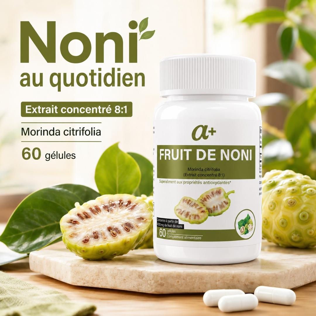 🌿 Noni 3000 mg – Vitalité & Équilibre Naturel