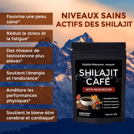 Café Shilajit -Force et Endurance Naturelles